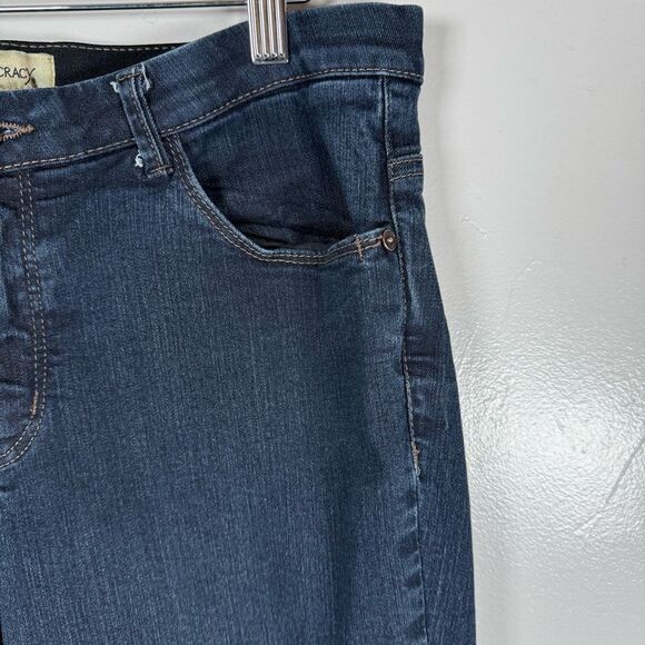 Democracy Ab Technology Dark Wash Jeans Size 12 - Picture 4 of 16